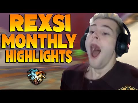 REXSI MONTHLY STREAM HIGHLIGHT COMPILATION! TOP PLAYS! - Smite Highlights