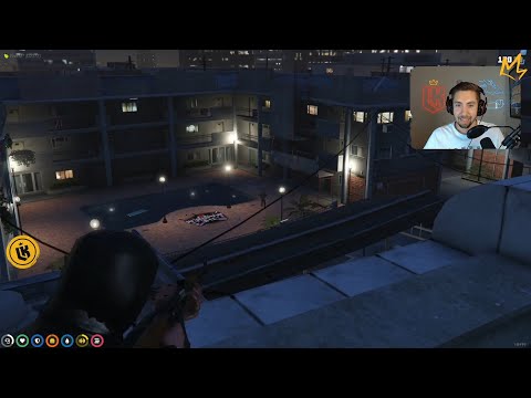 CG Assassinates Dean at the Mandem Block (BOTH POVs) | NoPixel GTA RP