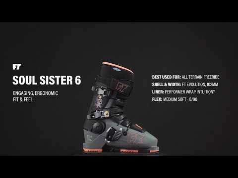 Full Tilt 2019/2020 Soul Sister 6 Ski Boots - Hard Charging Top End Performance