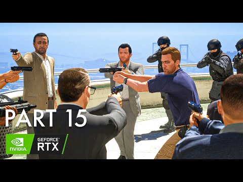 Grand Theft Auto V ENHANCED Gameplay Walkthrough PART - 15 | NaturalVision Insane Graphics [4K60FPS]
