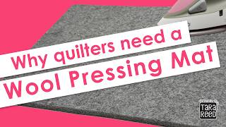 Wool Pressing Mat - Quilting Tools you Need