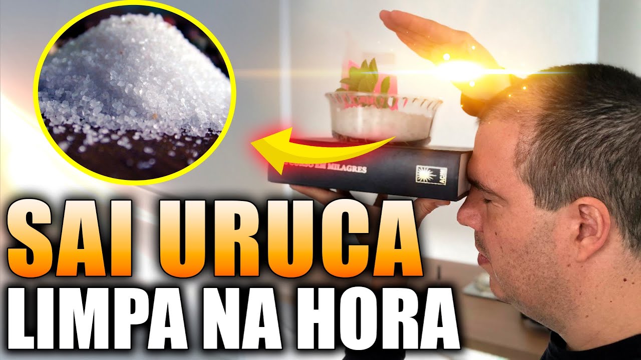 Limpe com Sal Grosso que a Energia Negativa sai na hora | Bruno Gimenes