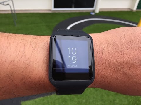 Sony Smartwatch 3 unboxing