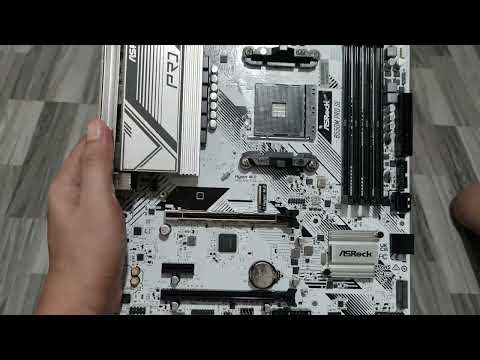 ASROCK B550M PRO SE unbox