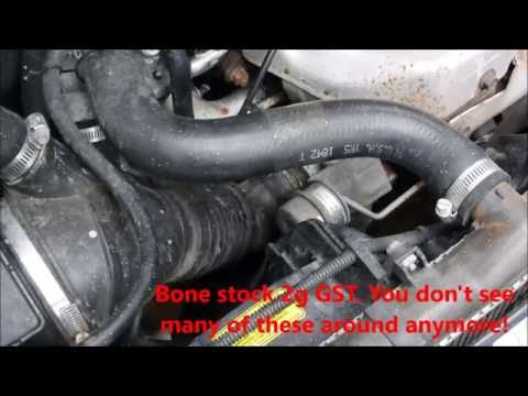 2g Eclipse Spyder GST Injen Intake Install (with hacked airbox!)