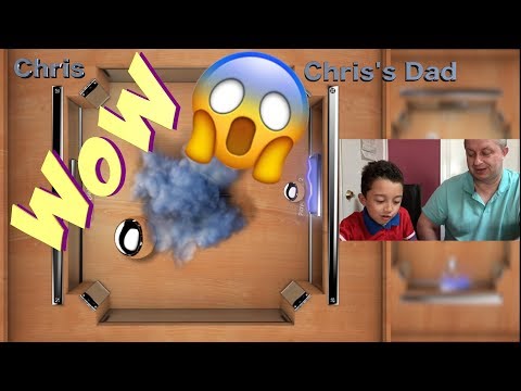 Multi|Ponk iPad Game , MultiPonk 2 Players iOS Game , Multiponk Son VS Dad