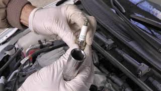 Scion TC (2011-2016) And Toyota Camry (2010-2018 (2AR-FE Engine)): Spark Plugs Replacement.