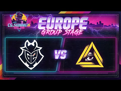 G2 vs GODSENT (Train) - cs_summit 6 Online: EU Group Stage - Game 1