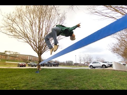 Insane Slackline Tricks!