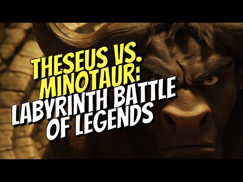 Theseus vs. Minotaur: Labyrinth Battle of Legends