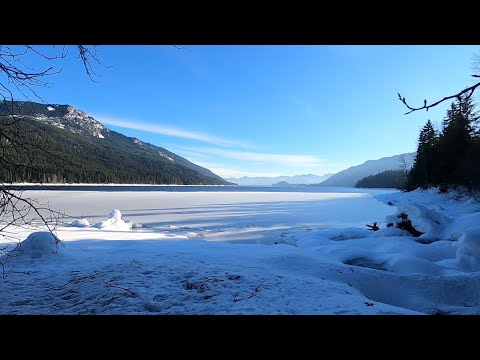 Kachess Lake, Snoqualmie Pass, WA, 5 mile snow hike. January 26, 2022
