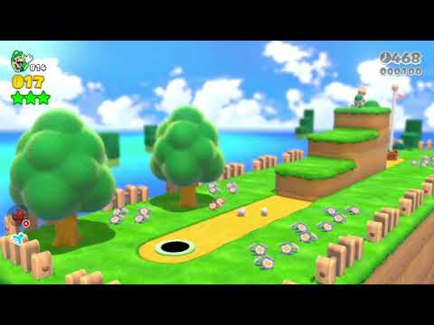 Super Mario 3D World (Switch) 1-2 Itemless Speedrun - Time: 36 (TWR)