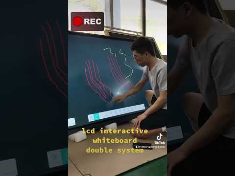 Smart interactive whiteboard, size: 65 inch