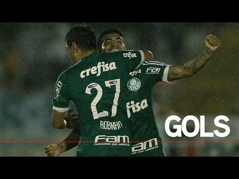 Gols - Botafogo 0 x 2 Palmeiras - Campeonato Paulista 2016