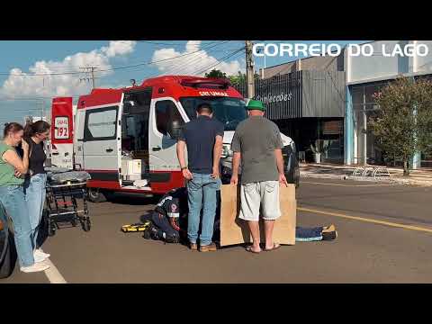 Queda de bicicleta mobiliza socorro e deixa menino ferido em Santa Helena
