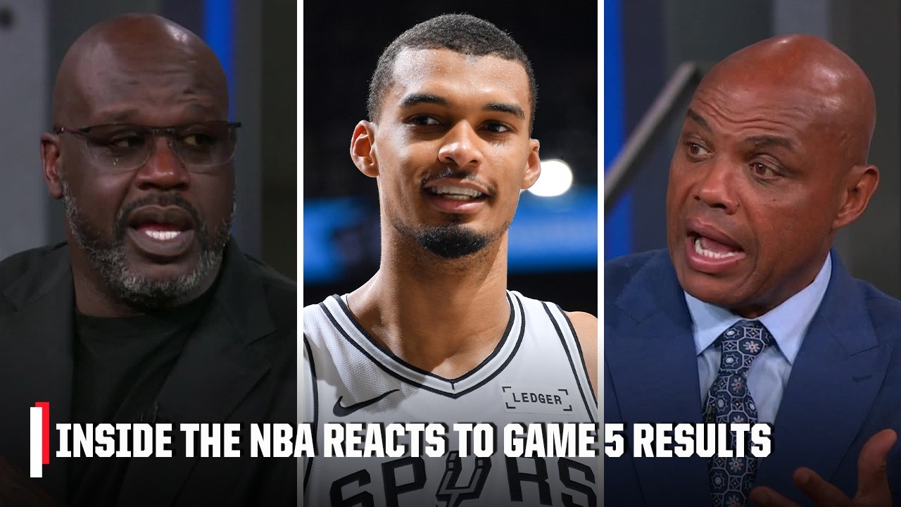 Inside the NBA reacts to Spurs advancing, 76ers forcing a Game 6 and Knicks taking the series lead 👀