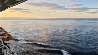 Queen Mary 2 Atlantic Views & Captain’s Noon Briefing