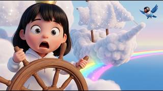 Yo Ho Ho! ☁️ Pirate Adventure in the Clouds | Kids Song with Luna &amp; Ika #KidsSong #PirateAdventure