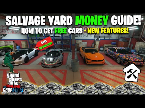 GTA Online SALVAGE YARD Money Guide (2024) | GET CARS 99% OFF | Business Guide To Make MILLIONS