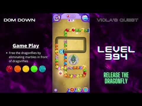 Viola's Quest 🟣🟠🔴 / Level 394 / Dom Down