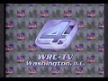 WRC TV Channel 4 Washington DC Station ID 1984