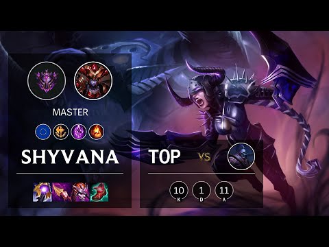 Shyvana Top vs Jax - EUW Master Patch 11.3