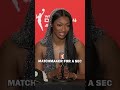 Angel Reese REVEALED Who She Wants To Date Shorts