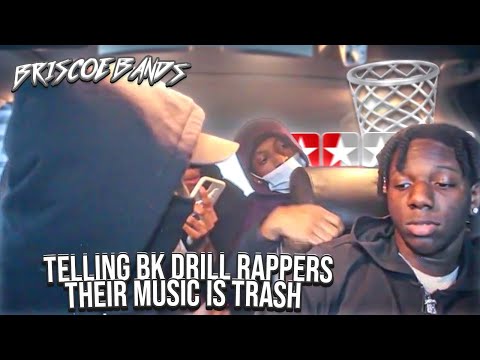 TELLING BROOKLYN DRILL RAPPERS THEIR MUSIC IS TRASH🗑!! **GOT HEATED**🤬 [PART 2]