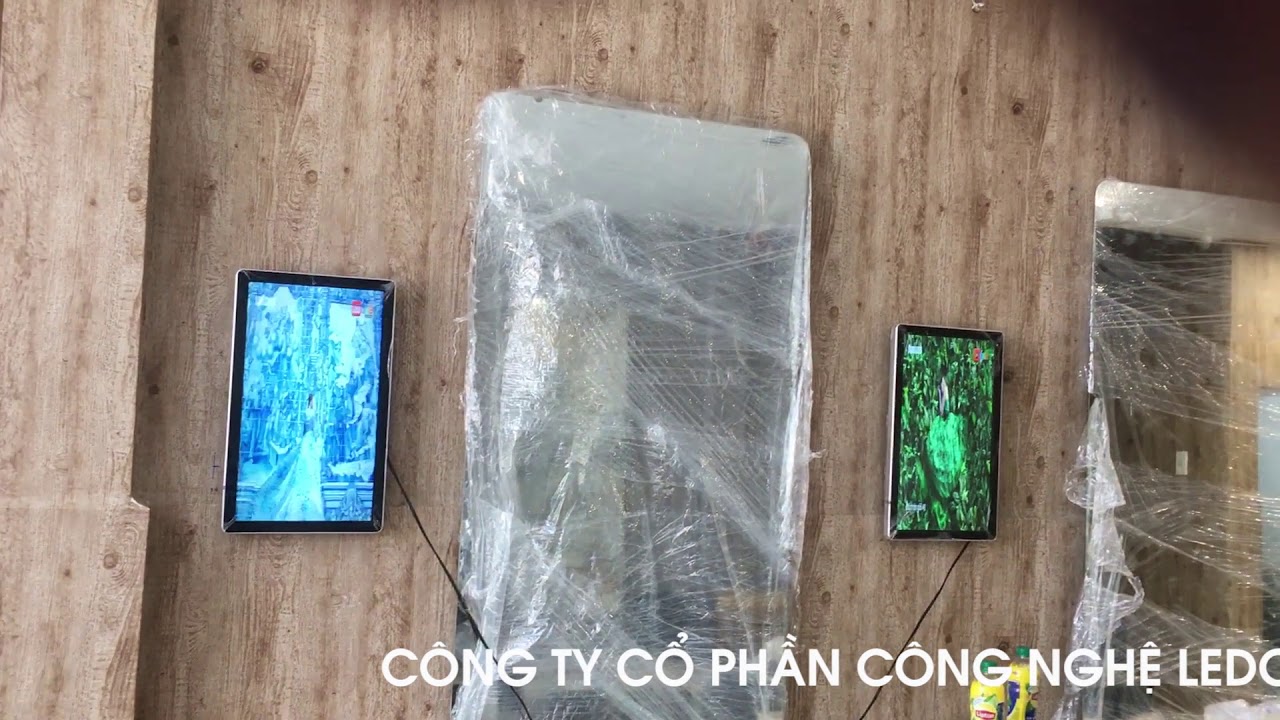 Viện Tóc TOKYO - TP. Đà Lạt | Ledone thi công dự án 12 màn hình LCD quảng cáo 22inch & 32inch Wifi