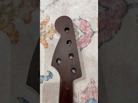 Warmoth Deluxe 5 strings Wenge Neck & Fingerboard- Satin finish image 12