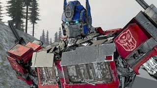 OPTIMUS PRIME TRANSFORMATION!!!! Transformers Rise