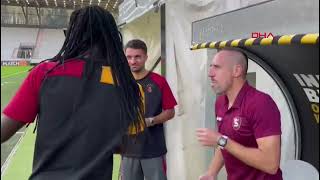 De Sanctis ve Franck Ribery Galatasaraylı Oyuncularla Bir Araya Geldi