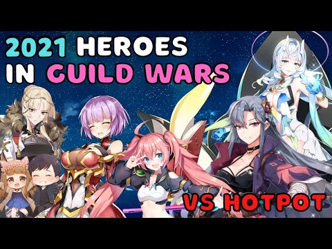 [Epic 7] Using Heroes released in 2021 in Guild Wars with my Husband - vs Hotpot - Rank #43
