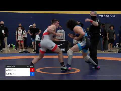 77 Kg Round Of 16 - John Hagey, 505 Wrestling Club Vs Alec Ortiz, Minnesota Storm