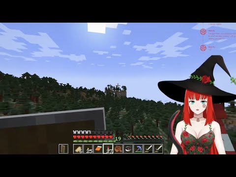 Kira Aminae VTuber - Witch Survival Day 9! [Minecraft] [RogueCraft] [Witch Waifu VTuber] [Kira Aminae]