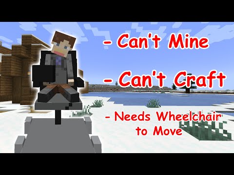 Can You Beat Minecraft as Stephen Hawking?