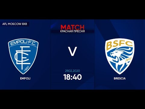 AFL20. Italy. Serie D. Day 1. Empoli - Brescia
