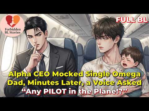 Alpha CEO Mocked Single Omega Dad Beside Him, Minutes Later, a Voice Asked “Any PILOT in the Plane?”