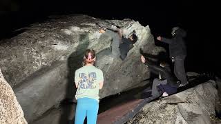 Video thumbnail of Screech, V7. Kings Canyon