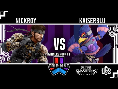 Tripoint Smash 136 - Winners Round 1 - NickRoy(Snake) Vs. KaiserBlu(Falco)