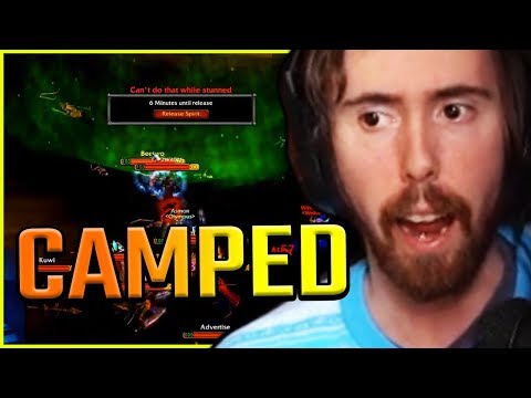 Asmongold Gets CAMPED Outside Onyxia