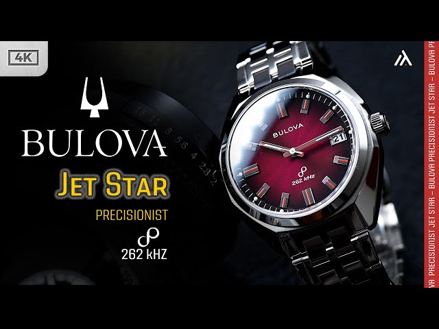 Vídeo relacionado con BULOVA Analógico Modelo Reloj 97B214 Precisionist Jet Star Hombre. Marca