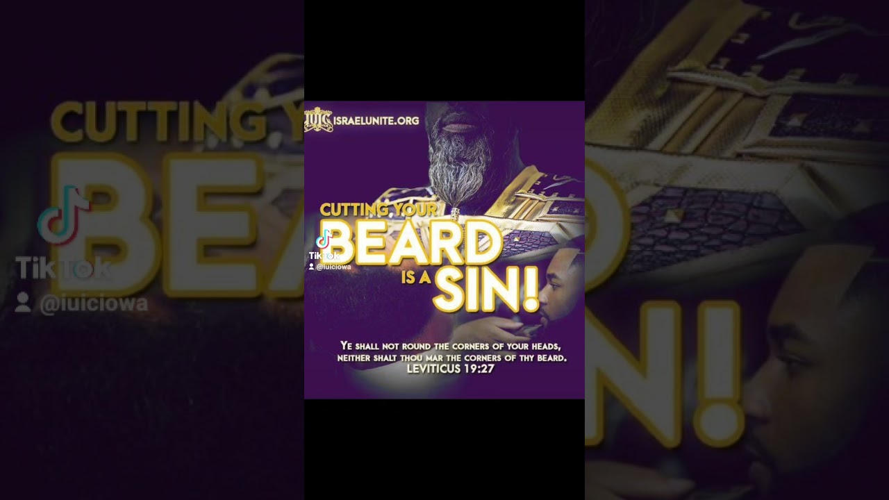 #Leviticus 19:27 #DailyBread #BibleVisuals #Bible #Scriptures #IUIC #Truth #Israelites