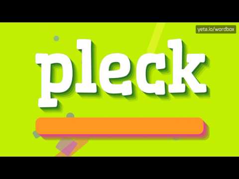 PLECK - HOW TO PRONOUNCE IT!?