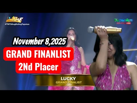NOVEMBER 8,2025 GRAND FINALIST 2nd PLACER LUCKY | TAWAG NG TANGHALAN SA SHOWTIME 