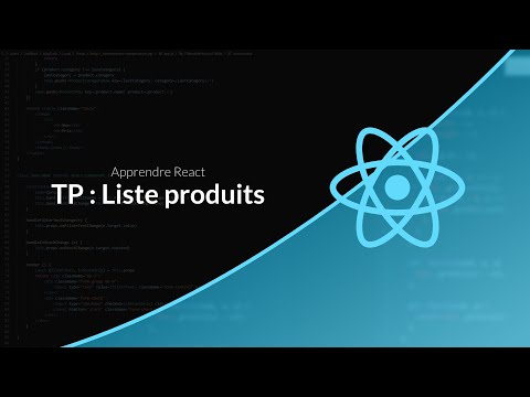 React Chapitre 9 TP Liste de produit
