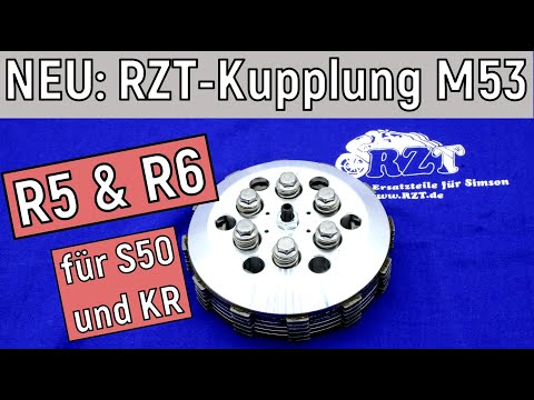 RZT-Kupplung M53 (für S50, KR, SR4) NEUVORSTELLUNG