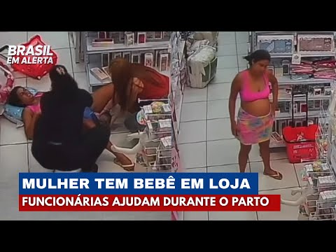 Woman Gives Birth Inside Store While Buying Baby Clothes | Brazil on Alert