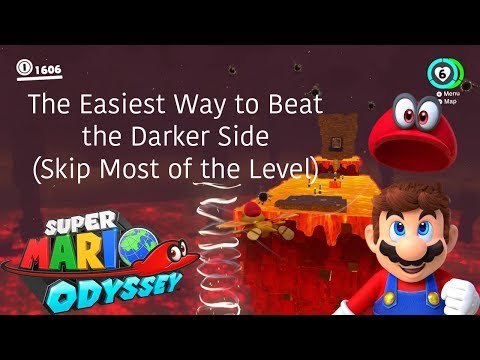 Super Mario Odyssey - How to Skip Most of the Darker Side Easily