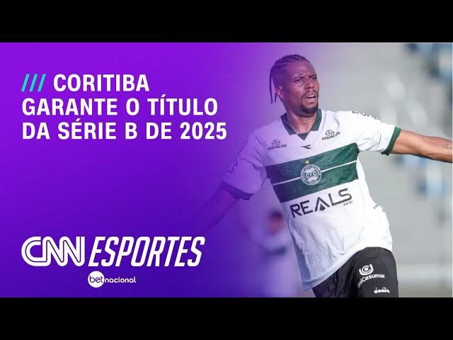 Coritiba é campeão do Brasileiro da Série B 2025 | CNN NOVO DIA